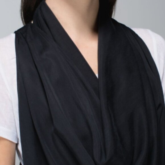 Lululemon Silky Longline Drape Vest Black 4 NWOT - Picture 4 of 13